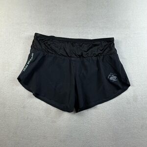 Rabbit Shorts Womens Small Black Smashems 3" Lined Speedland Running Performance